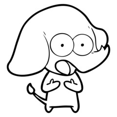 cute cartoon elephant