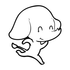 cute cartoon elephant