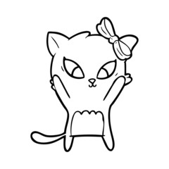 cartoon cat