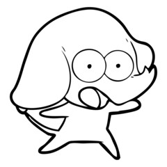 cute cartoon elephant