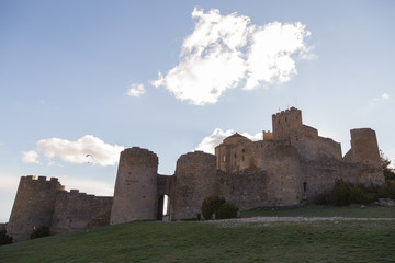 Naklejka premium Loarre Castle (Castillo de Loarre) in Huesca Province, Aragon, Spain