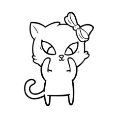 cartoon cat