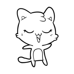 cartoon cat