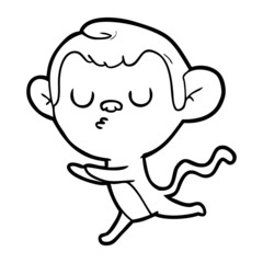 cartoon monkey