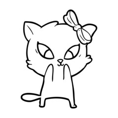 cartoon cat