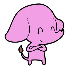 cute cartoon elephant
