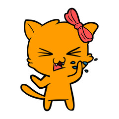 cartoon cat