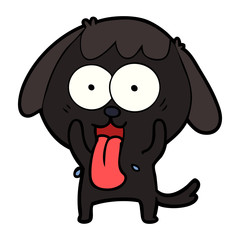 cute cartoon dog