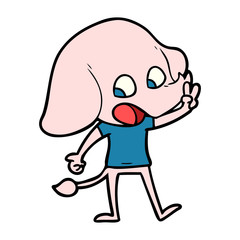 cute cartoon elephant