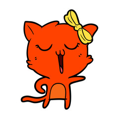 cartoon cat