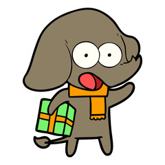 cute cartoon elephant