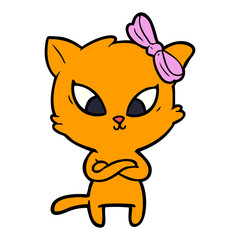 cartoon cat