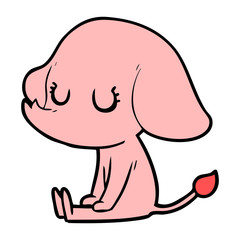 cute cartoon elephant