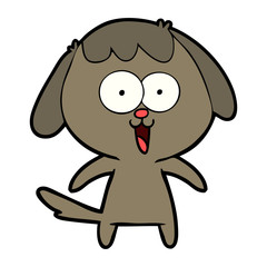 cute cartoon dog