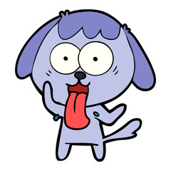 cute cartoon dog