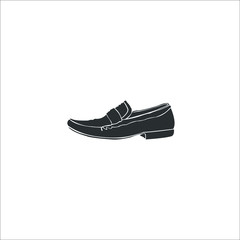 men's shoes icon.  Illustration