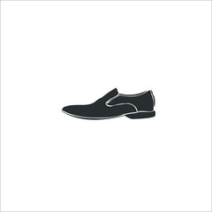 men's shoes icon.  Illustration