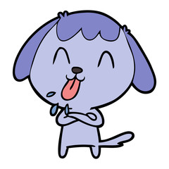 cute cartoon dog