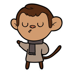 cartoon monkey