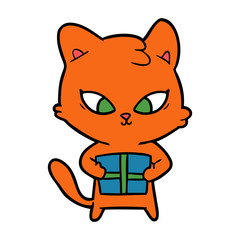 cute cartoon cat