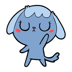 cute cartoon dog