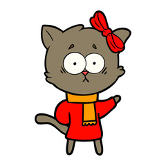 cartoon cat