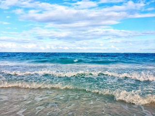 Morning at Atlantic ocean