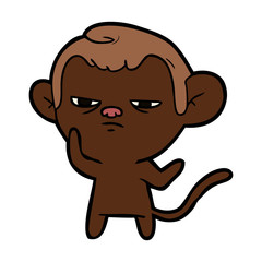 cartoon monkey