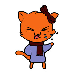 cartoon cat