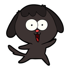 cute cartoon dog