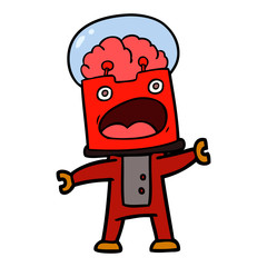 cartoon robot