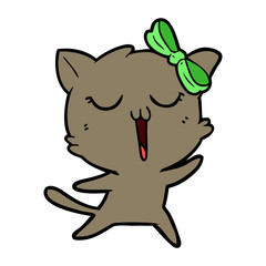 cartoon cat