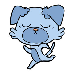 cute cartoon dog