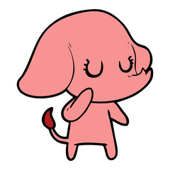 cute cartoon elephant