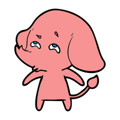 cartoon elephant remembering