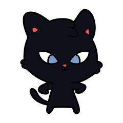 cute cartoon cat