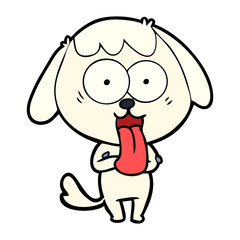 cute cartoon dog