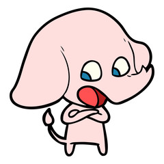 cute cartoon elephant