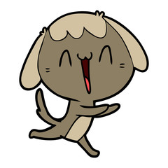 cute cartoon dog