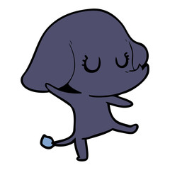 cute cartoon elephant