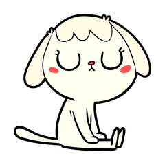 cute cartoon dog