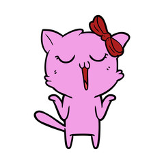 cartoon cat