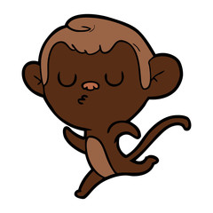 cartoon monkey