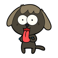 cute cartoon dog