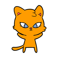cute cartoon cat