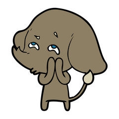 cartoon elephant remembering