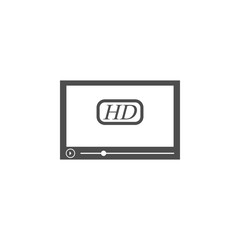 Screen icon. Cinema element icon. Premium quality graphic design. Signs, outline symbols collection icon for websites, web design, mobile app, info graphics