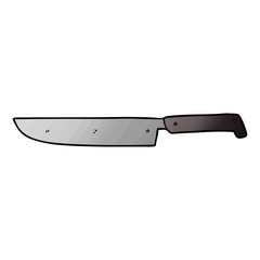 cartoon kitchen knife