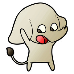 cute cartoon elephant