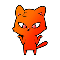 cute cartoon cat